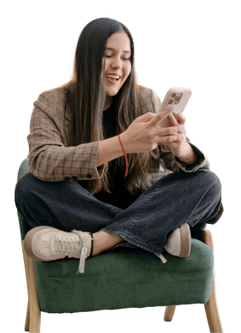 Emprendedora usando what-o para automatizar ventas por DM en Instagram